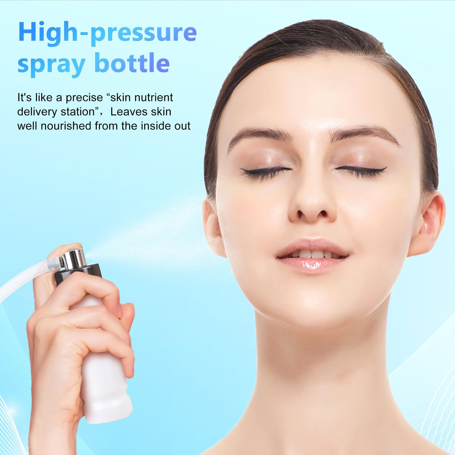 Diamond Microdermabrasion Machine, Kendal Professional Dermabrasion Facial Spray Skin Care Device, Vacuum Blackhead Removal and Spray Moisturizer, Esthetician Supplies, Also for Home Skin Care