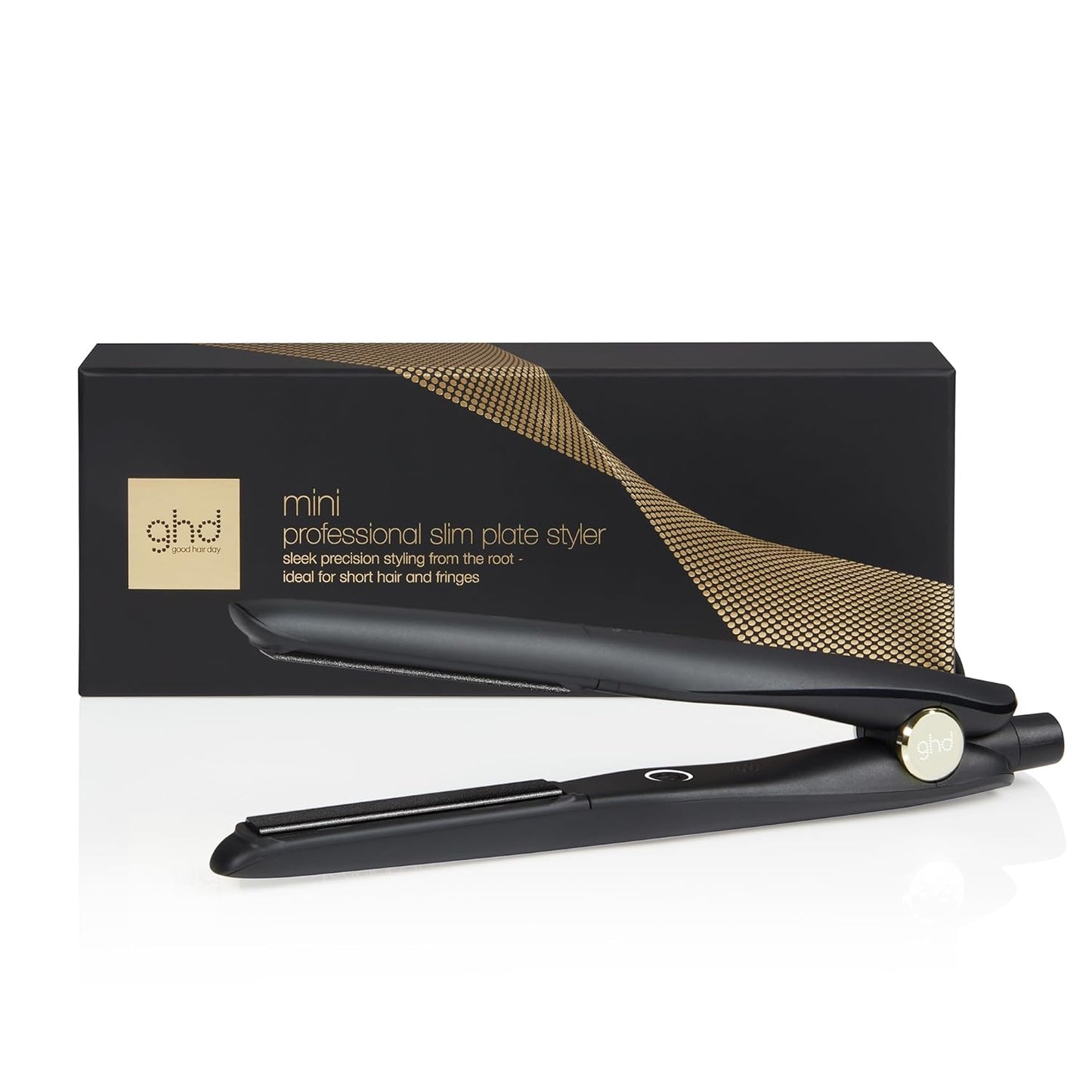 GHD Gold Flat Iron Hair Straightener - Professional Ceramic Tool for Stronger Hair & Color Protection