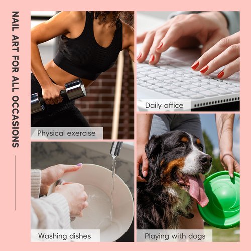 HOSAILY Pink Chrome French Press on Nails Medium Almond, 24Pcs Pink Aurora French Tips with Iridescent Shimmer Design Fake False Nails for women, Elegant Pretty Daily Wear for Old Money Chic