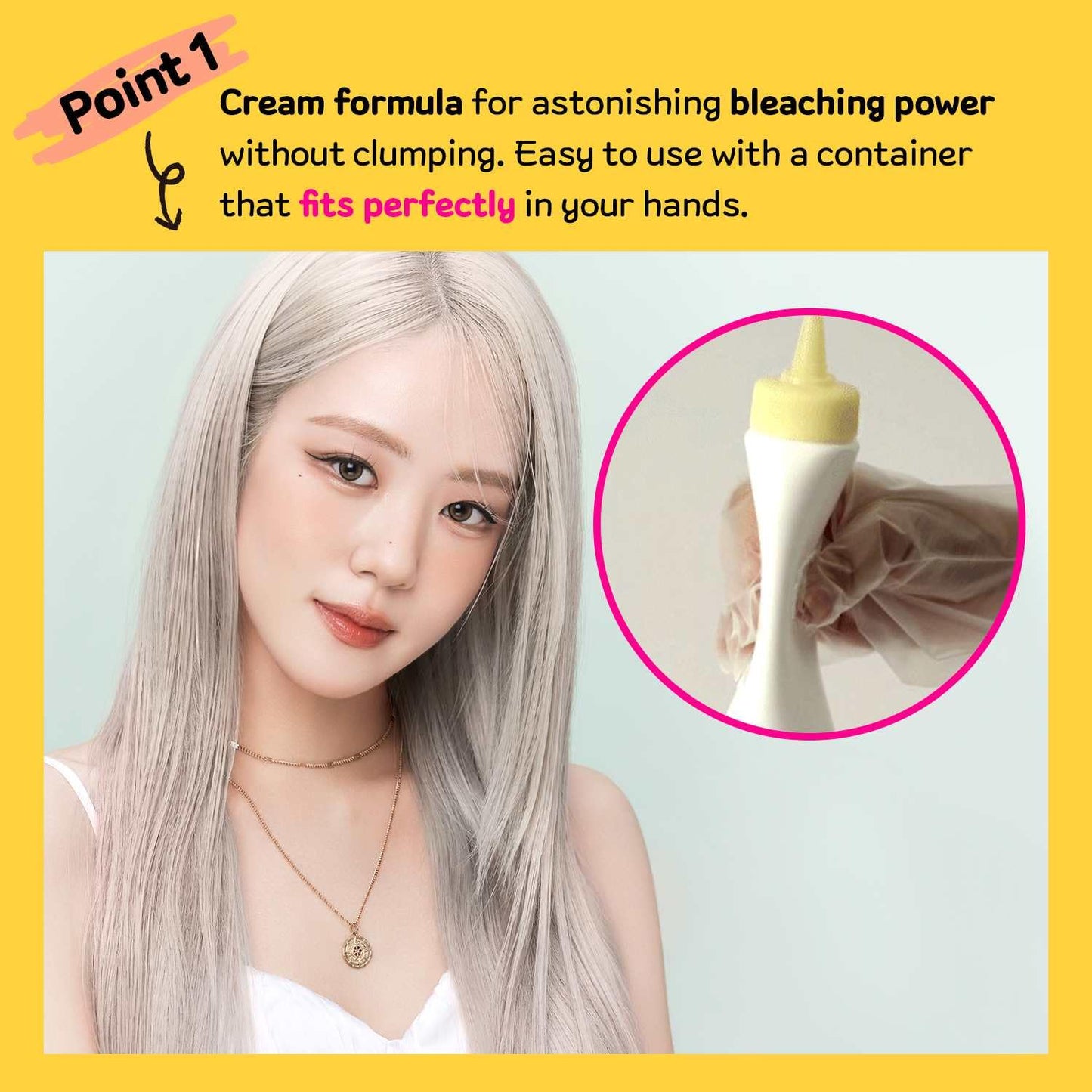 Skiennix Super Rich Cream Hair Bleach - Permanent High-Lifting Color with Marula Seed Oil | 4.8oz