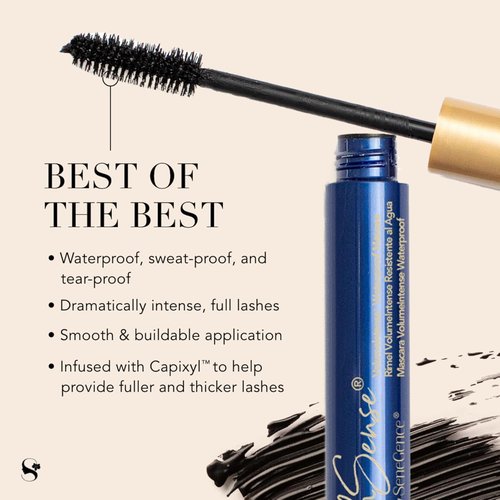 LashSense VolumeIntense Mascara - Volumizing & Lengthening Formula | 0.26 Oz, Humidity-Resistant, Nourishing