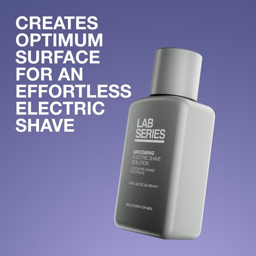 Lab Series Men's Grooming Pre-Electric Shave Solution - Cools & Refreshes Skin | 3.4 Fl Oz