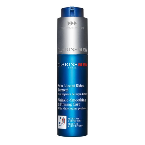 CLARINS Men Anti-Aging Face Moisturizer - Wrinkle Smoothing & Firming Formula | 1.7 Ounces | All Skin Types