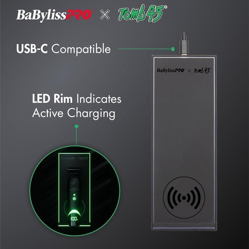 BaBylissPRO Wireless Charging Pad - Fast & Efficient Charging for All Devices | Sleek Design