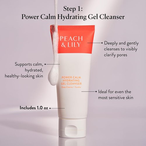 Peach & Lily - Glass Skin Discovery Kit | 4-Piece Vegan Skin Care Set for Acne - Travel Essentials