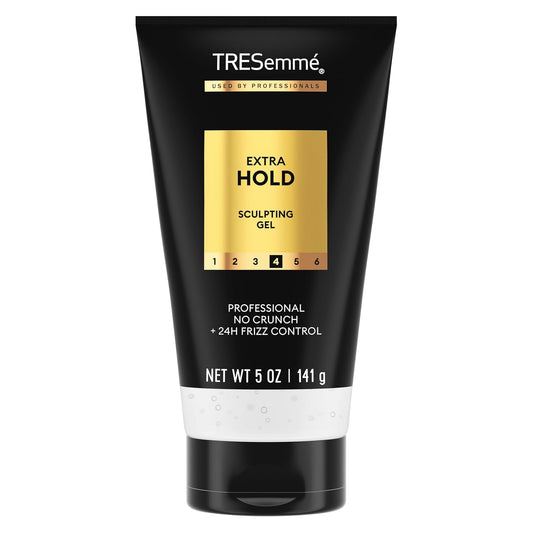 TRESemmé Extra Hold Gel - Alcohol-Free Formula for 24-Hour Frizz Control | 5 oz