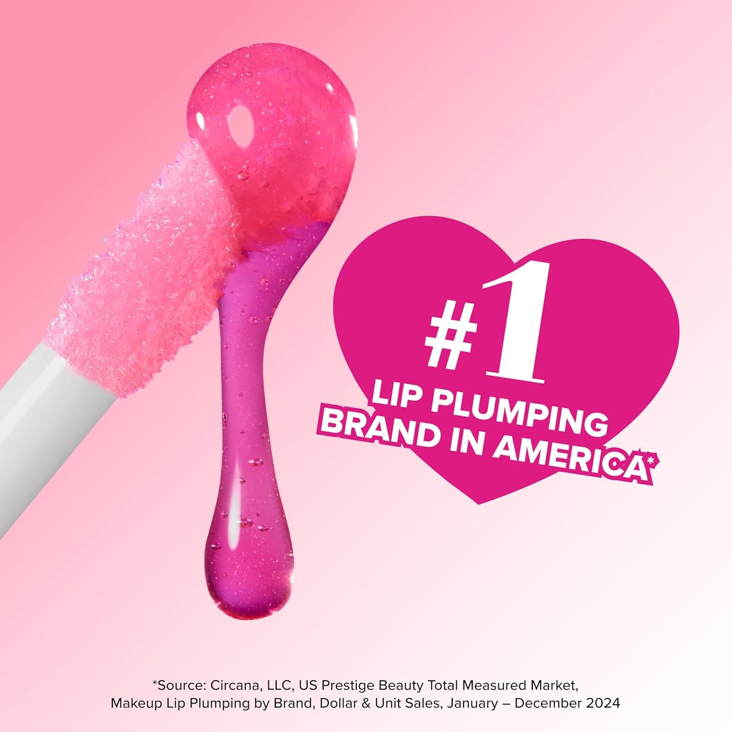Too Faced Better Than Sex Mascara & Lip Injection Plumper Travel Set - Volume & Hydration, 0.17 Fl Oz + 0.10 Fl Oz
