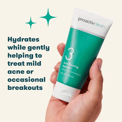 Proactiv Clean Acne Clearing Hydrator - Gentle Daily Moisturizer with Salicylic Acid & Hyaluronic Acid - 3oz