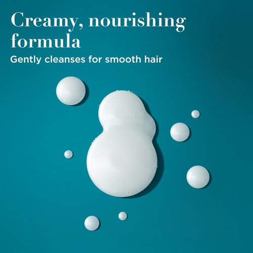 OGX Nourishing + Coconut Milk Shampoo, Hydrating & Restoring Shampoo Moisturizes for Soft Hair After the First Use, Paraben-Free, Sulfate-Free Surfactants, 25.4 fl. oz