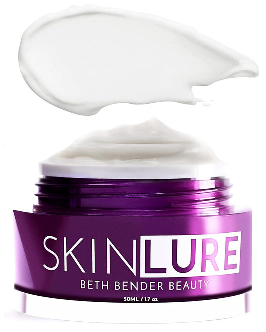 SKINLURE Hydrating Face Moisturizer - Vitamin C & Hyaluronic Acid for Anti-Aging | Nourishing Formula for Dry Sensitive Skin