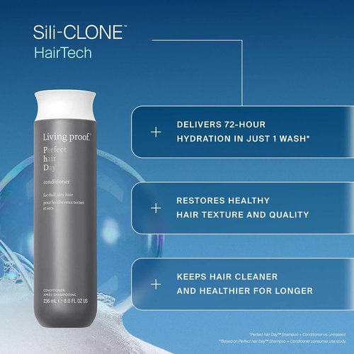 Living Proof Perfect Hair Day Conditioner - Hydrating Formula for Long-Lasting Shine & Softness, Silicone-Free