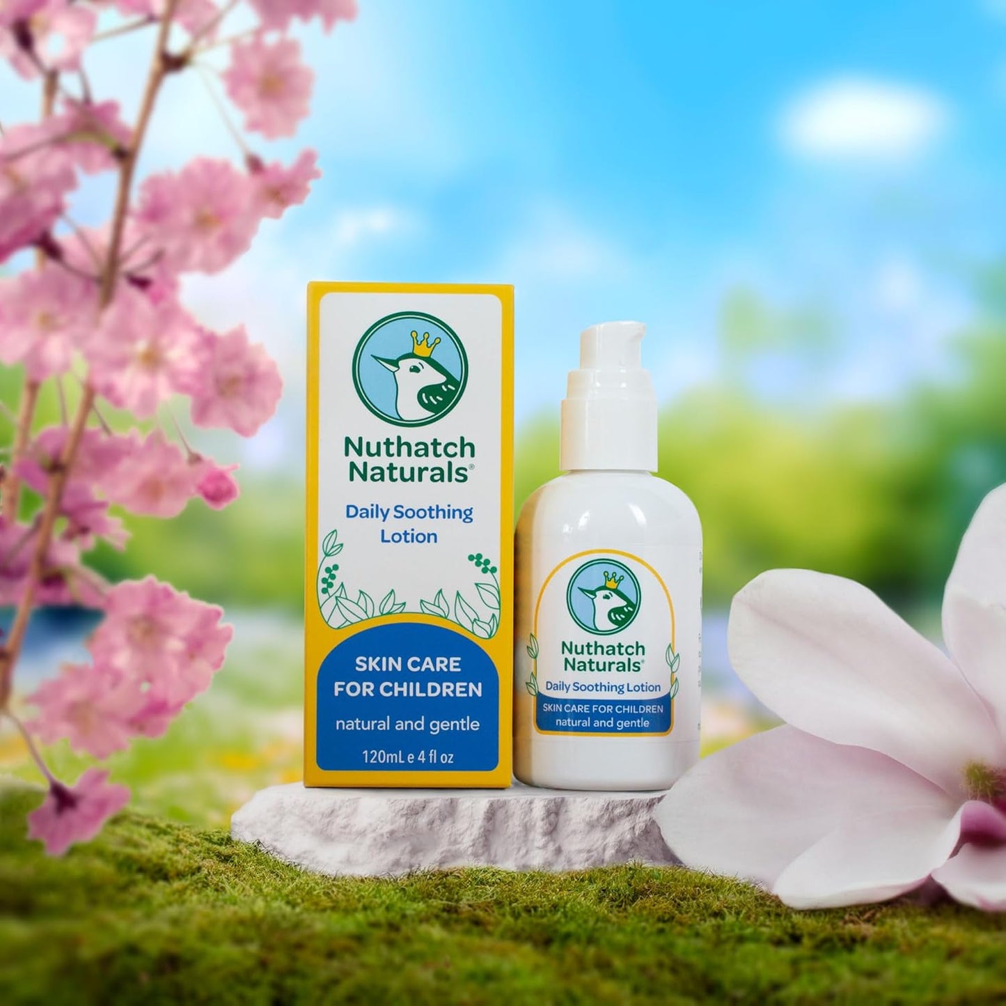 Skiennix Kids Lotion - Natural Daily Moisturizer - Plant-Based & Non-Toxic - Gentle, Hypoallergenic, Fragrance-Free