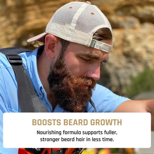 Derm Dude Beard Balm - Conditioning Formula with Natural Oils for Growth & Softness - Cedar & Citrus, 2oz