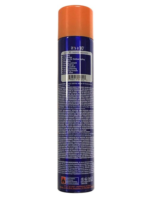 It's A 10 Miracle Super Hold Finishing Spray - Keratin Infused | 10 Oz for Long-Lasting Style