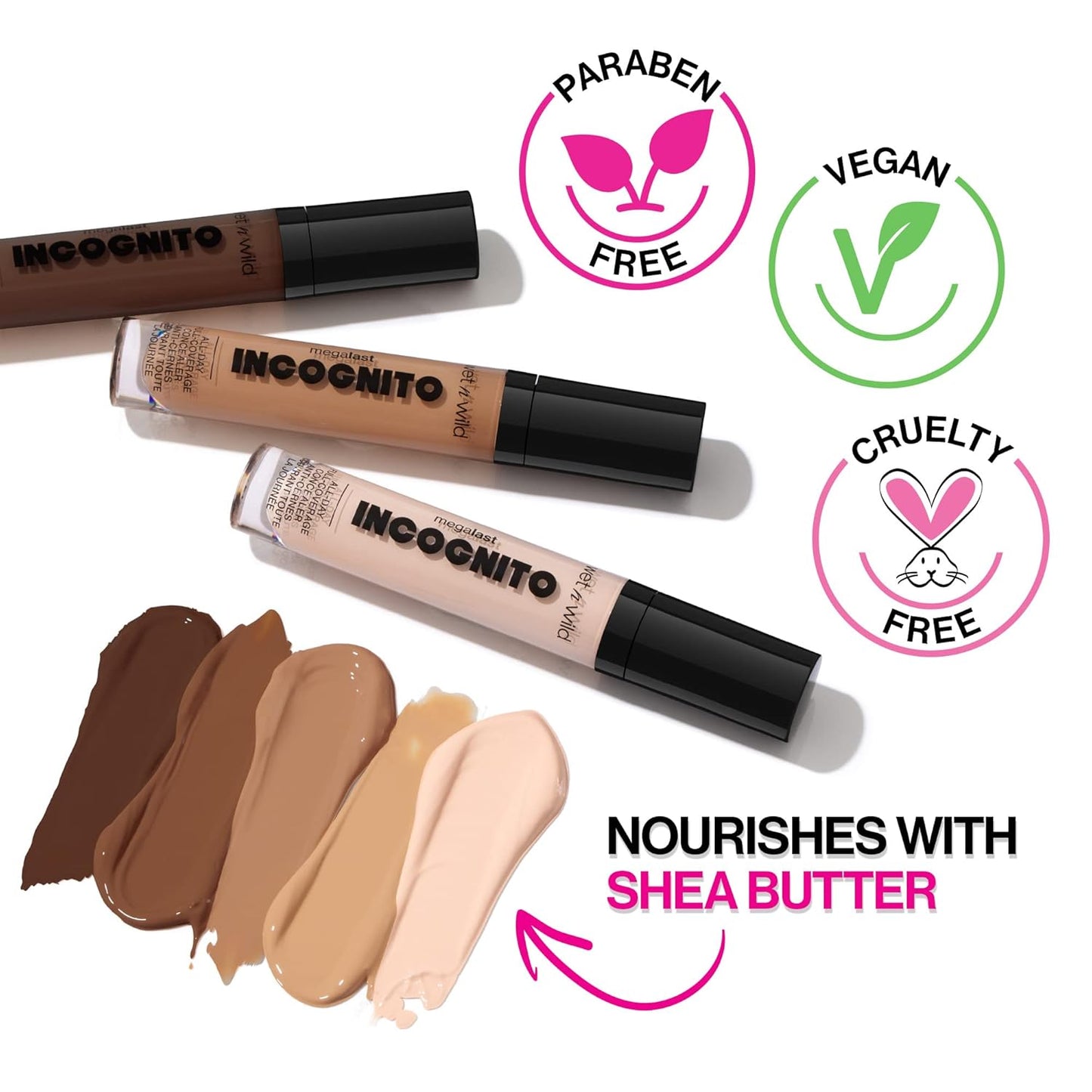 Wet n Wild Mega Last Concealer - All-Day Full Coverage in Fair | 0.18 Ounce