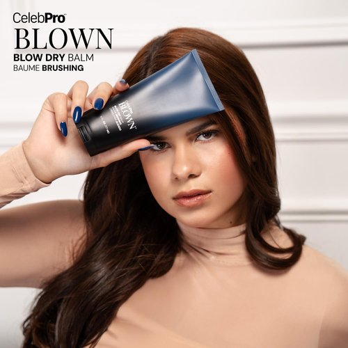 CelebPro BLOWN Blow Dry Cream - Frizz-Free Heat Protectant Styling Cream, 6 Oz