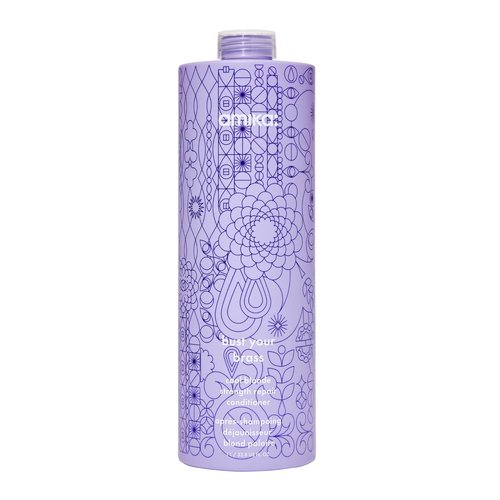 Amika Bust Your Brass Cool Blonde Conditioner - Strength Repair Formula | 1000ml