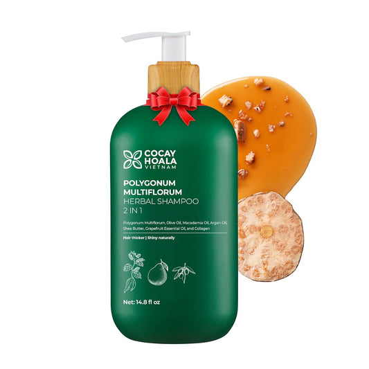 VIETNAM Hair Growth Shampoo - Strengthens Thinning Hair with Polygonum Multiflorum | 14.8 oz