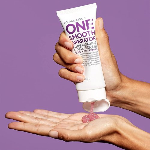 Formula 10.0.6 Pore Clearing Face Scrub - One Smooth Operator (3.4 Fl. Oz.) | Vegan & Cruelty-Free
