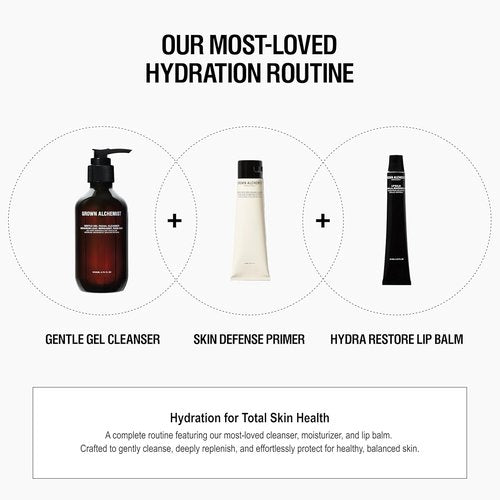 Grown Alchemist Hydra-Restore Lip Balm - Nourishing Vanilla-Watermelon Flavor | 0.4 Ounce (12ml)