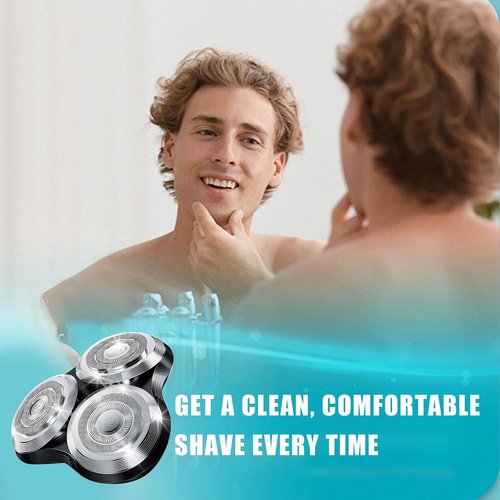 Philips Norelco SH90 Replacement Shaver Heads - Upgrade for Series 9000 (S9000) | Silver (1 Piece)