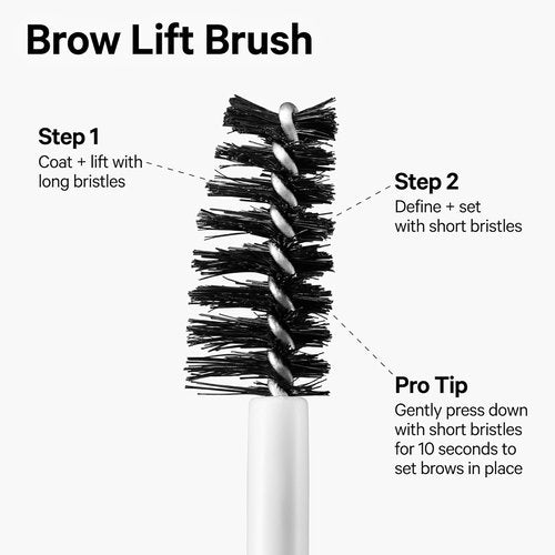 Milk Makeup KUSH Brow Lamination Gel - Clear Gel for Lifting, Shaping & Setting Brows - 0.17 oz Vegan Formula