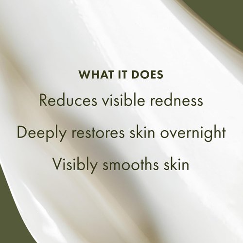 Origins Mega-Mushroom Overnight Recovery Cream - Deep Hydration & Redness Reduction | 1.7 Fl Oz