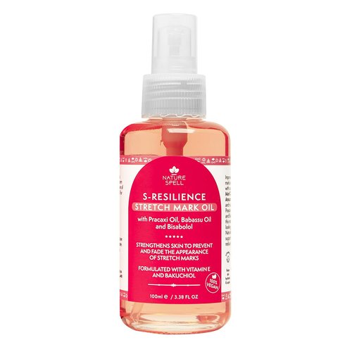 Nature Spell Stretch Mark Oil - Vegan Body Oil for Scars & Uneven Skin Tone | 3.38 Fl Oz