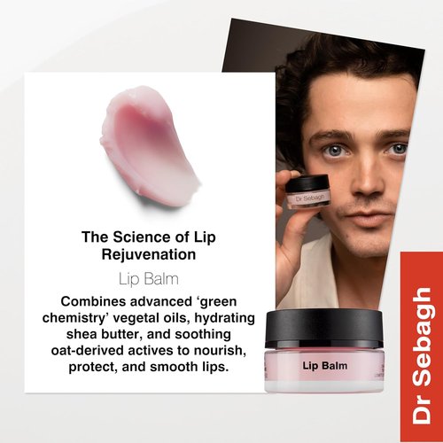 Dr Sebagh Lip Balm - Luxury Hydrating Treatment for Dry & Chapped Lips | 0.5 fl oz - Intense Moisture & Repair