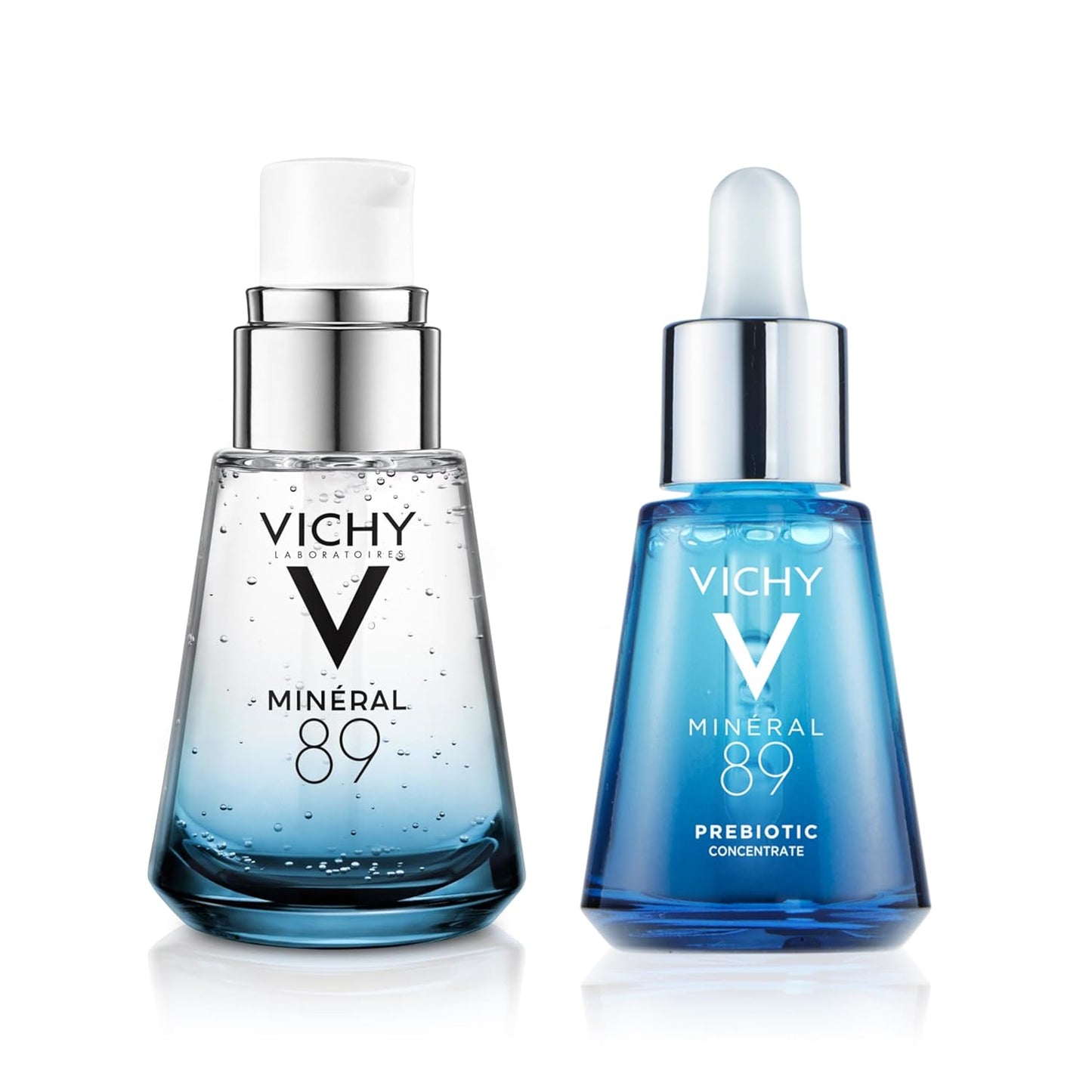 Vichy Mineral 89 Prebiotic Defense Serum - Niacinamide Hydrating Concentrate for Dull Skin, 50ml