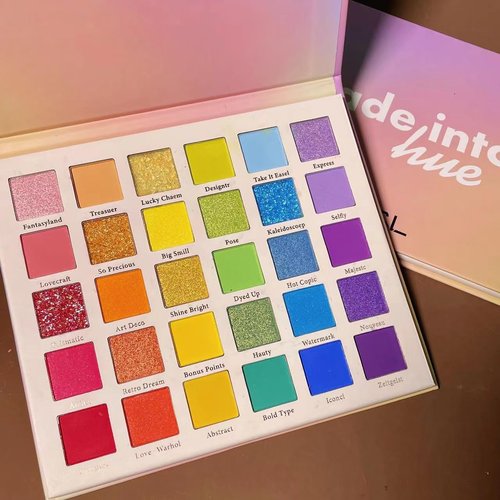 Grospe 30 Color Rainbow Eyeshadow Palette - Highly Pigmented Mattes & Shimmers | Blendable, Long-Lasting Makeup Gift Set