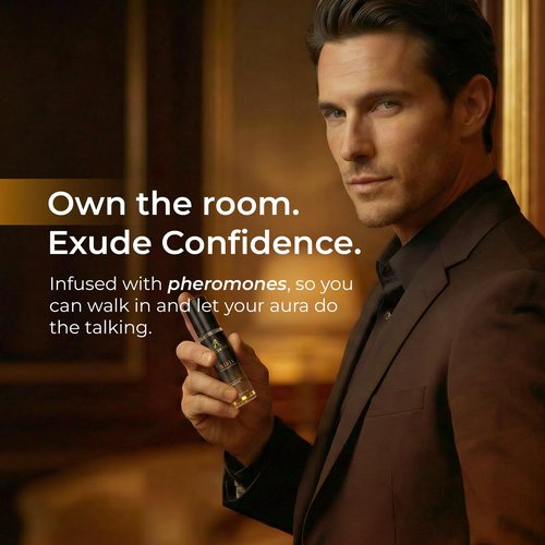 ALCEMÍSTÉ Concentrated Cologne For Men - Long-Lasting Mens Cologne - Pheromones-Infused Oil-Based Perfume For Him - Intense Formula - Travel Size, Rollerball Fragrance - 0.34 oz (10 mL)