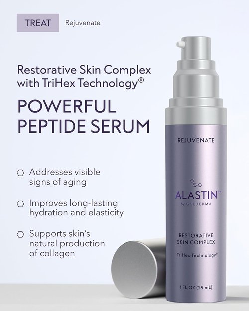 ALASTIN Skincare Restorative Skin Complex Serum - Anti-Aging with TriHex+ Technology (1 oz) | Boosts Hydration & Reduces Fine Lines