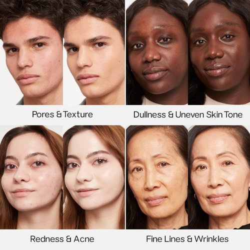 Saie Glowy Super Skin Tint Liquid Foundation - Weightless Dewy Finish with Medium Coverage - Hydrating Serum + Hyaluronic Acid - Shade 11 (1.01 oz)