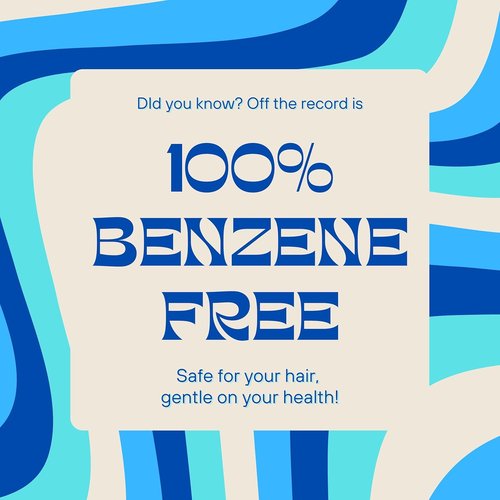 OFF THE RECORD Dry Shampoo - Original Freshfinity | Refresh & Strengthen Hair | Biotin & Silk Protein | 10.65 oz
