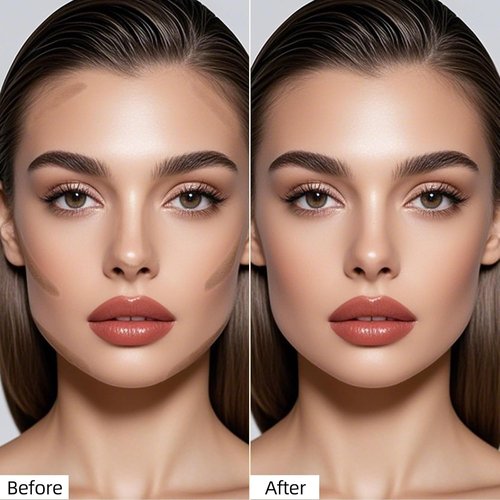 Erinde Cream Contour Bronzer Stick - Blendable Matte Finish for Natural Face Shaping | Waterproof, Long-Lasting, 01 Warm Tone