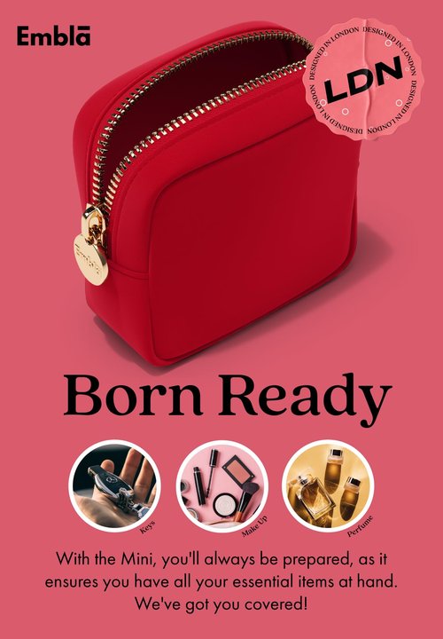 BE MINE Valentine Makeup Bag Travel Cosmetics Pouch and Toiletry Bag, Nylon Zipper Pouch Purse, Cute Make Up Organizer Storage Tote for Women Girls, Travel Skincare Case, Small Makeup Bags, Ruby Red