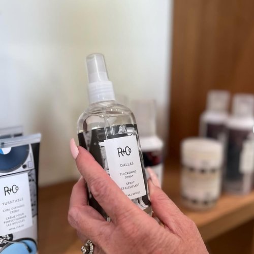 R+Co Dallas Hair Thickening Spray - Volumizing & Texturizing for Fine Hair - 8.5 oz Vegan Formula