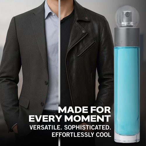 Perry Ellis 360° Eau De Toilette Spray for Men - Mens Cologne, Long Lasting Perfume, EDT, Fragrance with Notes of Bergamot, Juniper & Musk - 6.8 fl oz (200 mL)