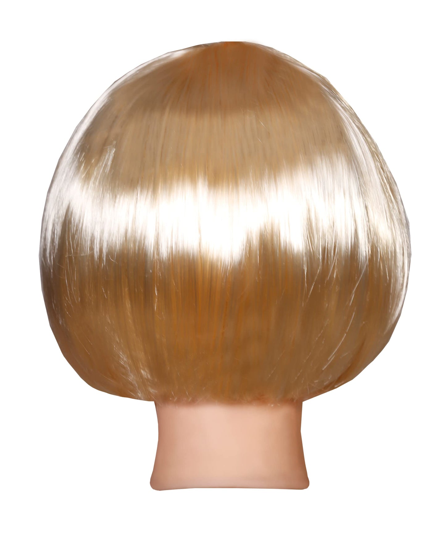 Matissa Short Straight 10" Bob Wig with Bangs Synthetic Fancy Dress Costume Halloween Party (Blonde)