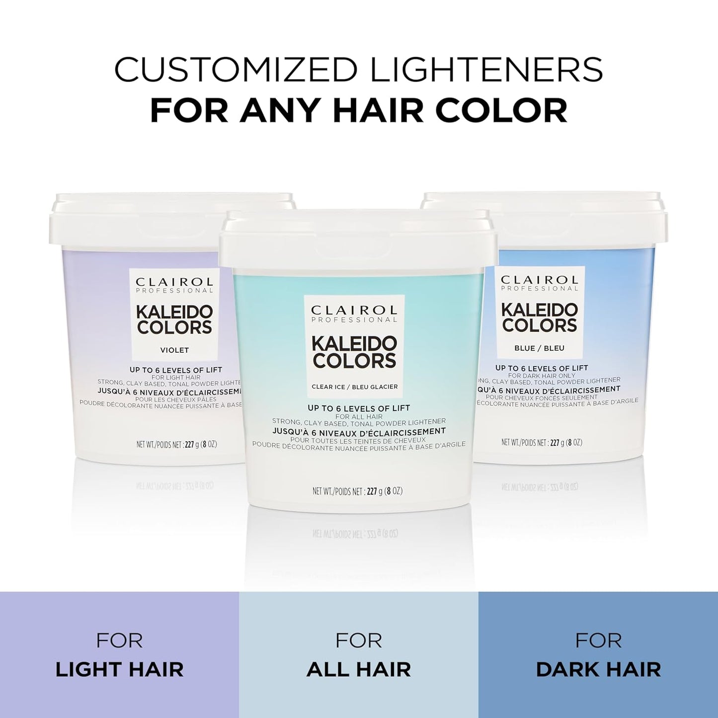 Clairol Professional Kaleidocolors Powder Lightener - Hair Highlights & Toning Solution