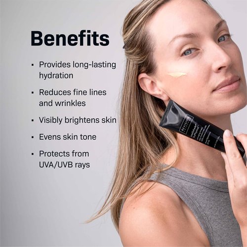 Revision Skincare Intellishade® TruPhysical SPF 45 - 100% Mineral Tinted Sunscreen & Anti-Aging Moisturizer for Sensitive Skin, 1.7 oz