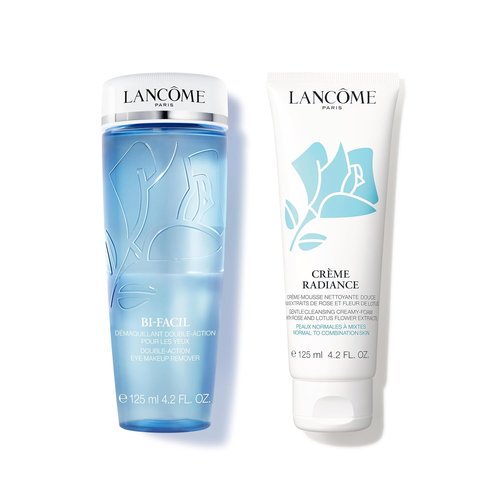 Lancôme Face Cleansing Duo - Bi-Facil Waterproof Eye Makeup Remover & Radiance Cream-to-Foam Cleanser