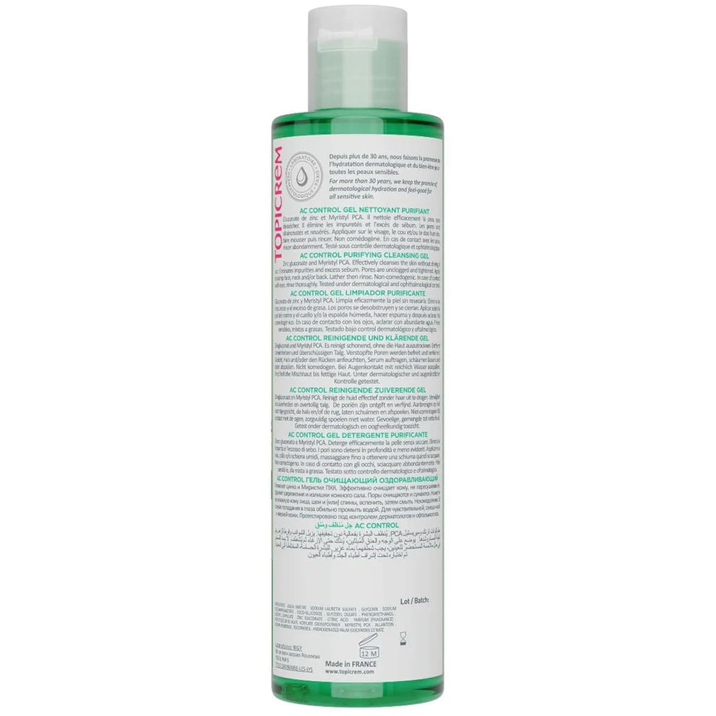 Teodermsrl Body Cleansing Gel - Refreshing Formula for All Skin Types | 400 ml
