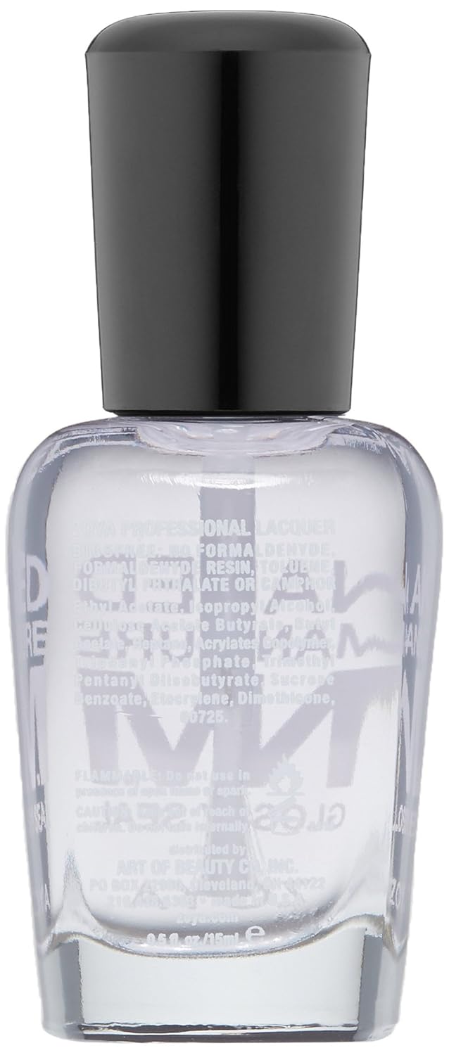 ZOYA Naked Manicure Glossy Seal Top Coat - High-Gloss Finish | 0.5 Fl. Oz.