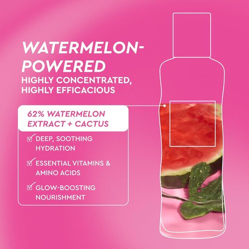 Glow Recipe PHA + BHA Face Toner - Korean Exfoliating Toner for Pores | Hydrating Watermelon & Cactus Water (150ml)