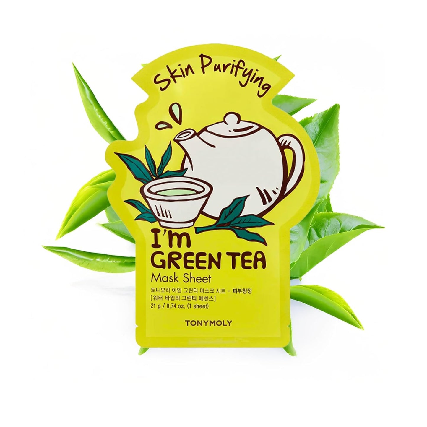 TONYMOLY I’m Real Sheet Mask Set - Hydrating & Soothing Korean Face Masks | K-Beauty Variety Pack for Self-Care