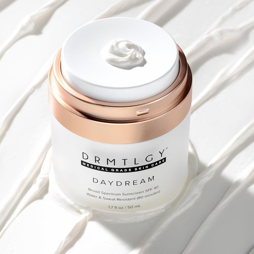 DRMTLGY Day Dream Sunscreen - SPF 40 Moisturizer | Water & Sweat-Resistant for Sensitive Skin