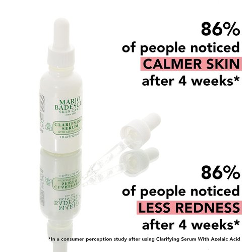 Mario Badescu Clarifying Serum - Azelaic Acid for Pore Clearing & Redness Reduction, 1 oz