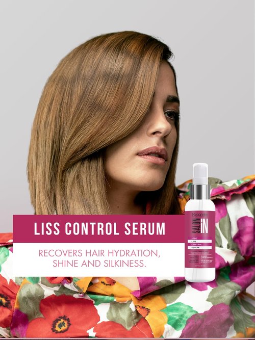 Recamier Salon In Liss Control Hair Serum - Instant Shine Hair Care | 2.87 fl oz / 125 ml